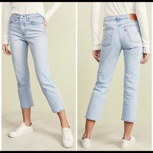 NWOT Levi's Wedgie Straight Leg Jeans in Dibs